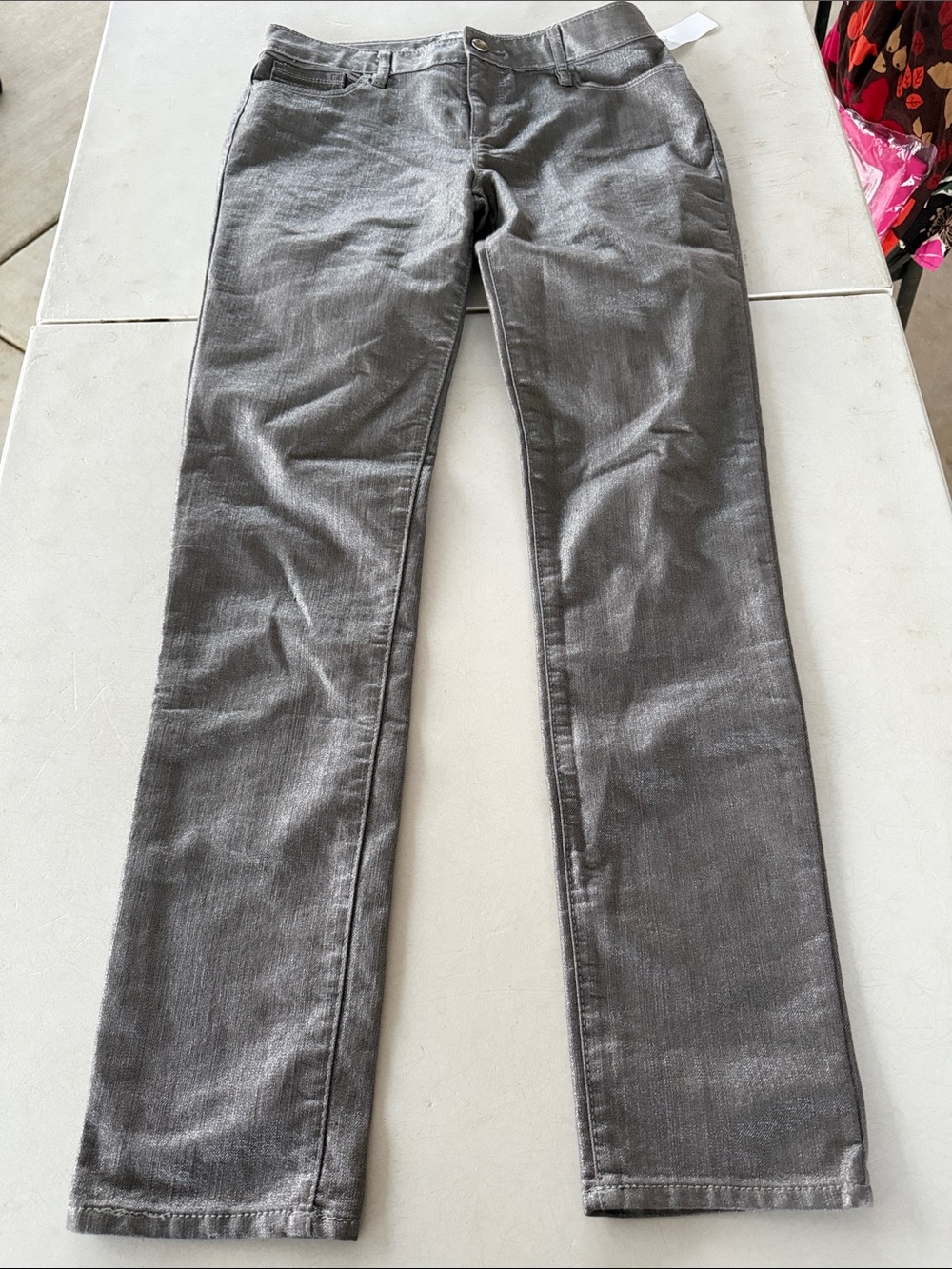 Gap 1969 Kids Gray Super Skinny Jeans